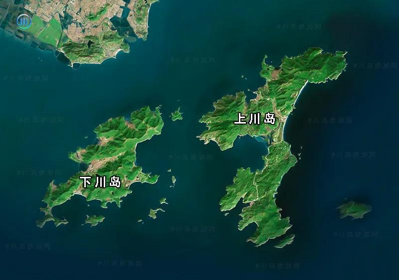 下川岛地图图片高清图片