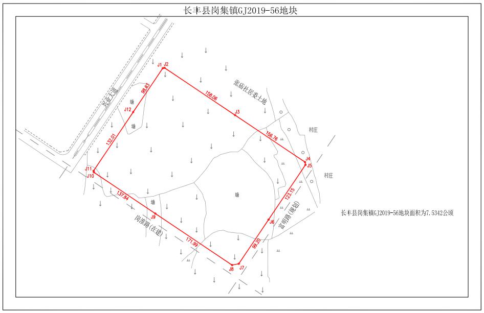 长丰县陶楼镇规划图图片