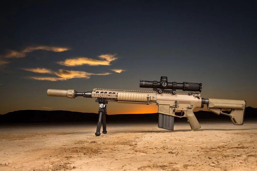 枪械摄影天地之间美的不可方物