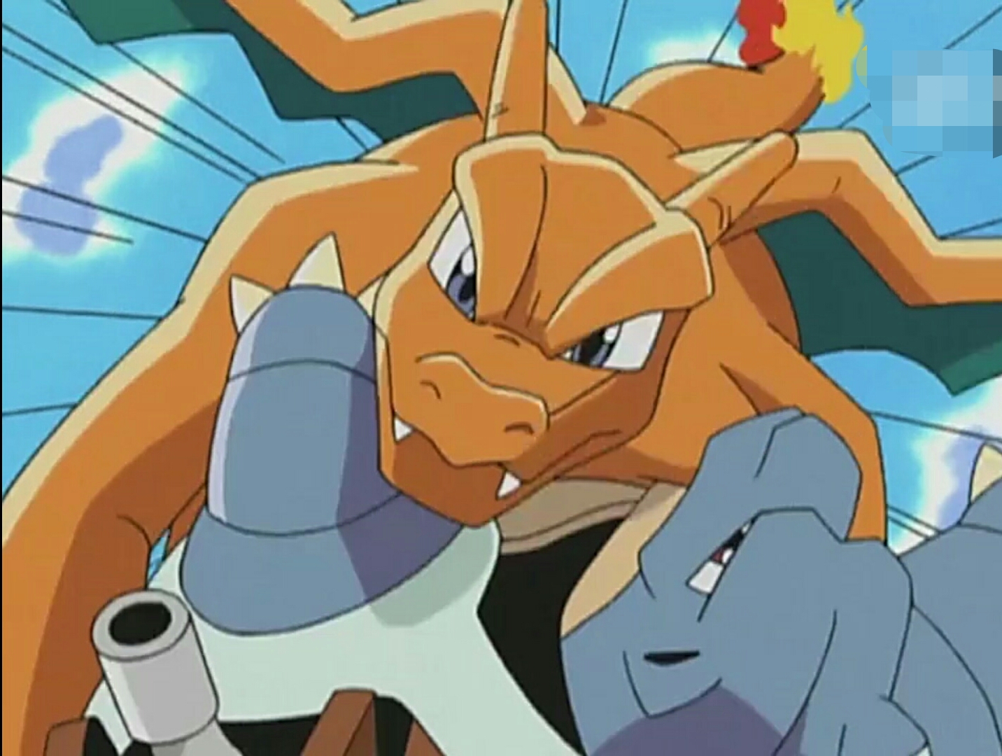 原创神奇宝贝招式知多少喷火龙最强一招不是火系甲贺忍蛙输得不冤