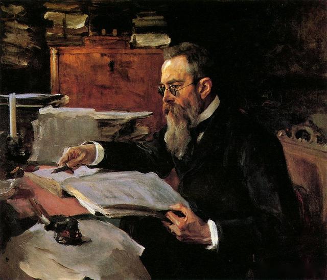 俄罗斯杰出的肖像画家列宾的学生谢洛夫油画作品欣赏