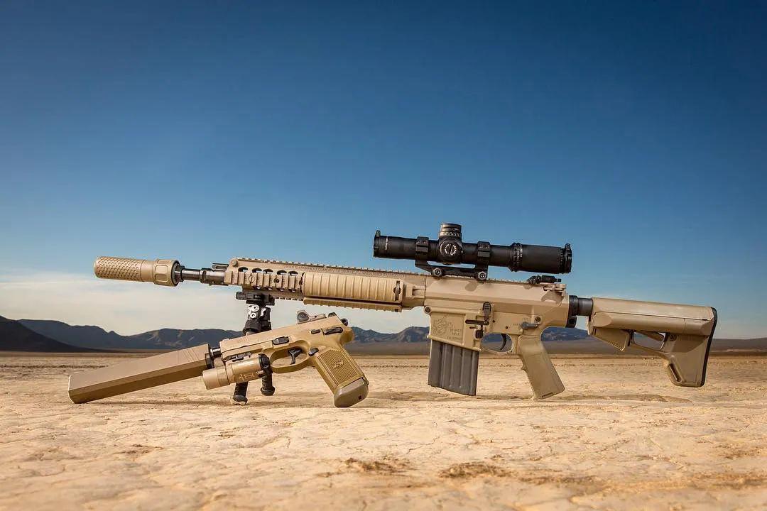 枪械摄影天地之间美的不可方物