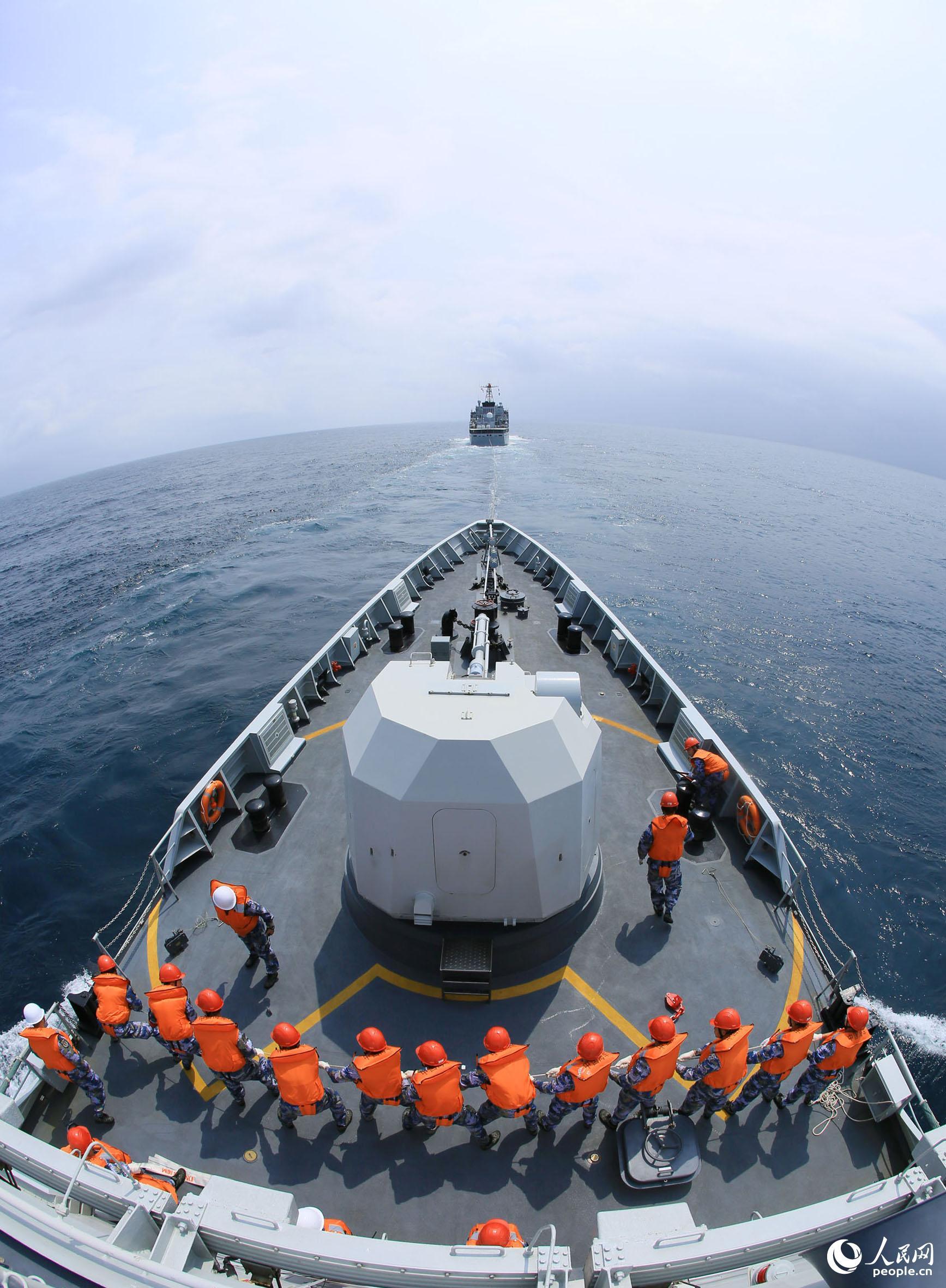 南部战区海军舰艇编队实战化训练考核检验作战能力