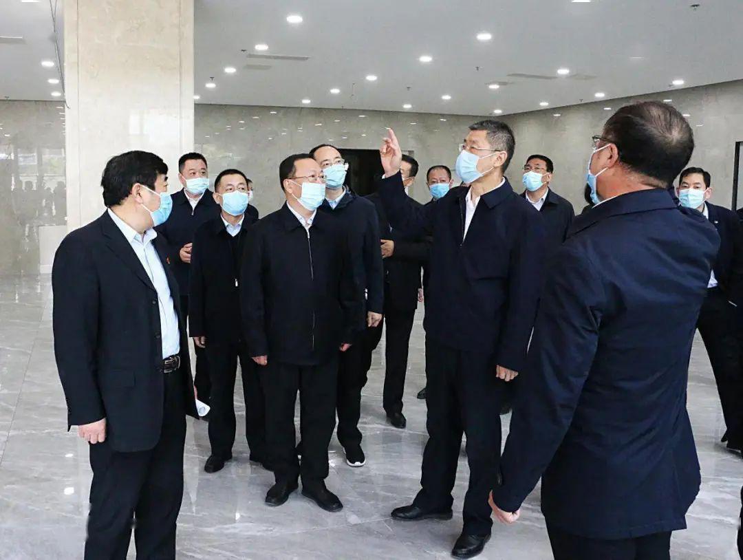 省文旅厅,省演艺集团相关领导一同调研,集团公司总经理邬海升陪同调研