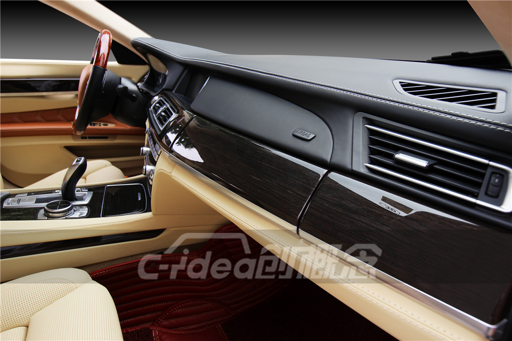 宝马730内饰改装,豪华桃木镶嵌够经典