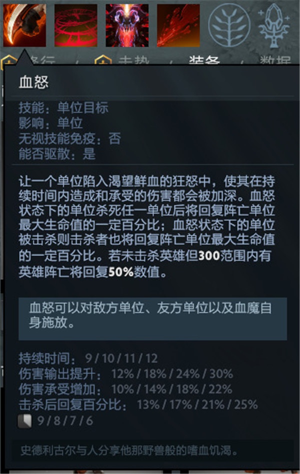 团战收割机《DOTA2》1号位血魔攻略_技能