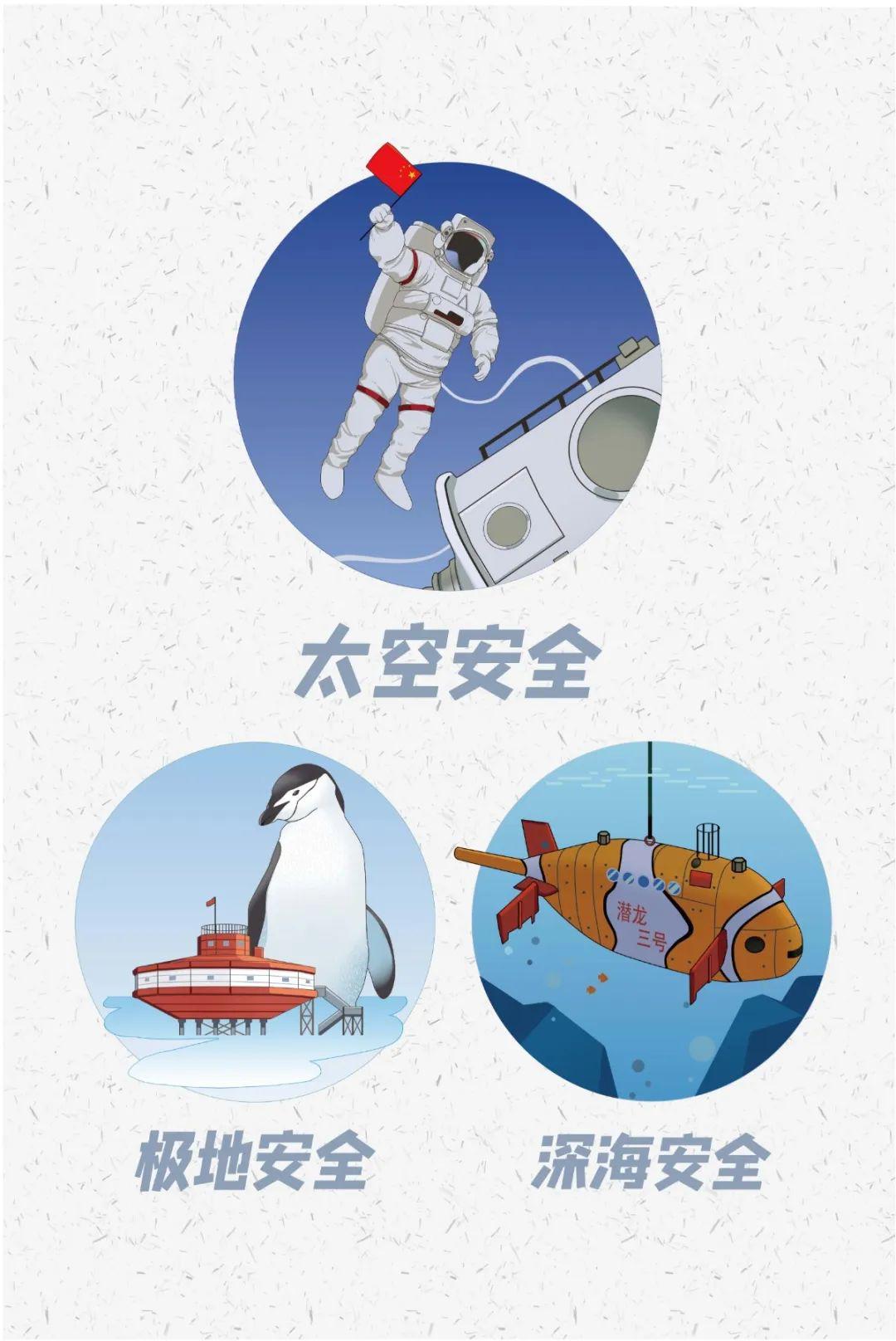 普法矩阵同期声15张中国风海报带你了解总体国家安全观