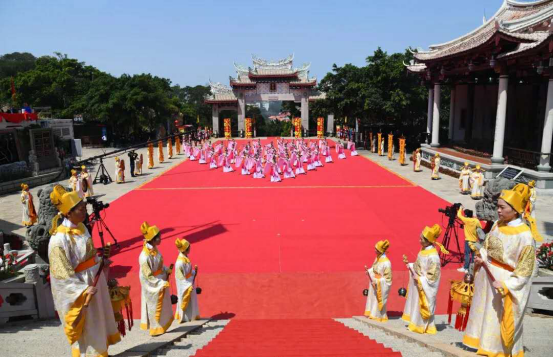 纪念妈祖诞辰1060周年春祭典礼在湄洲岛举行