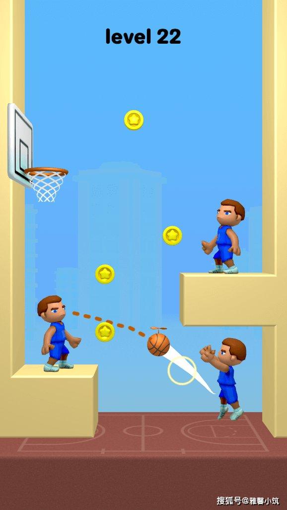 原创一指画出投篮动线《涂鸦篮球》带你体会全新体育玩法
