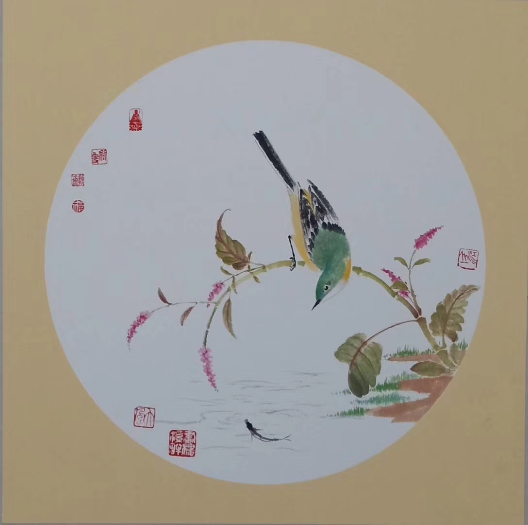 徐莉君:浅谈中国画中的构图_绘画