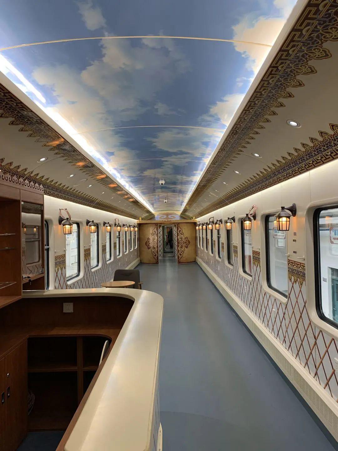 哇塞额济纳旅游专列要开啦车上还能洗淋浴