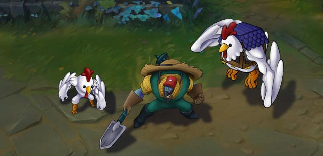 玩家自制"农场主"约里克皮肤 引国外网友热议