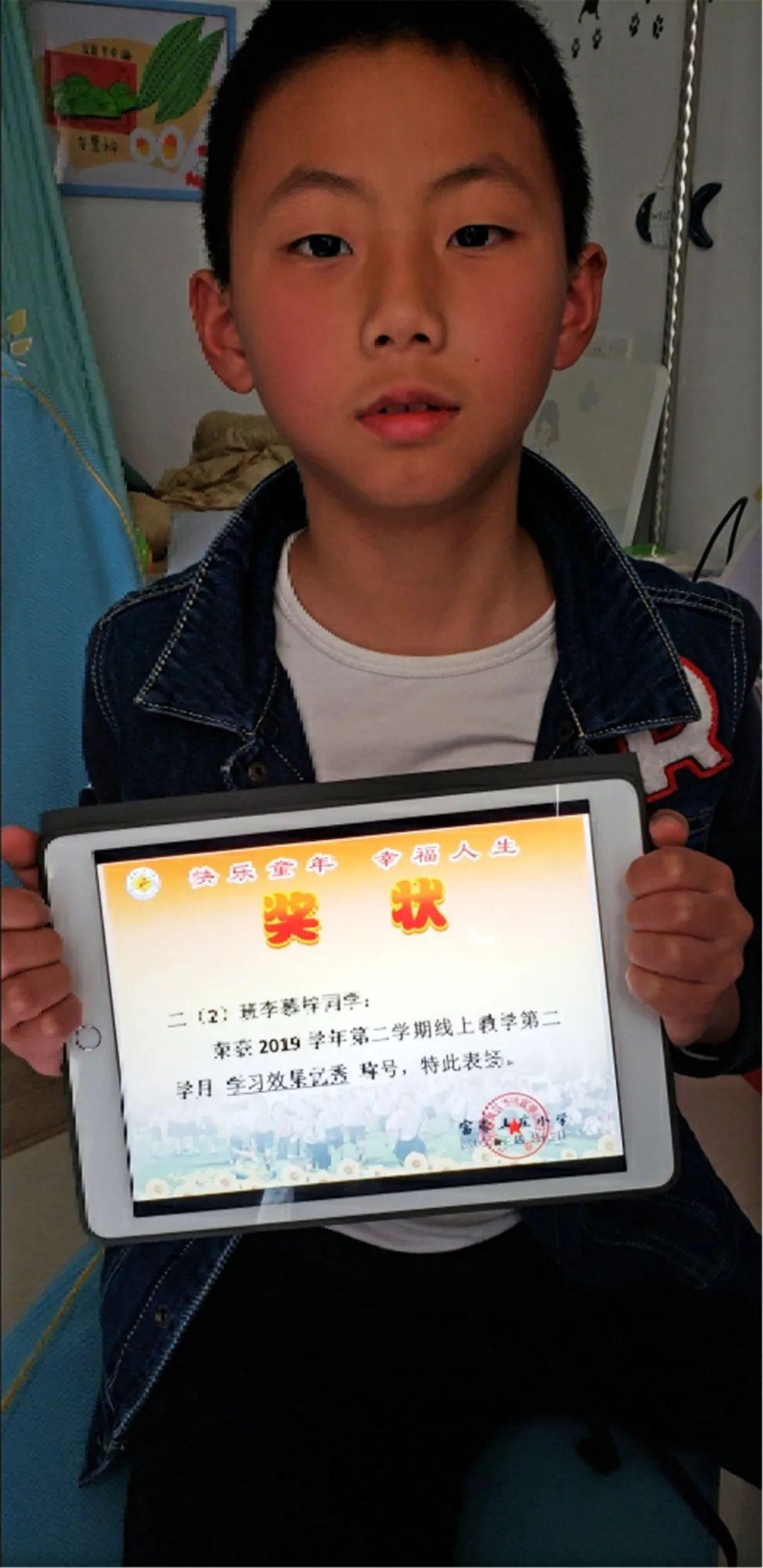 喜报第二学月居家学习优秀者获奖名单