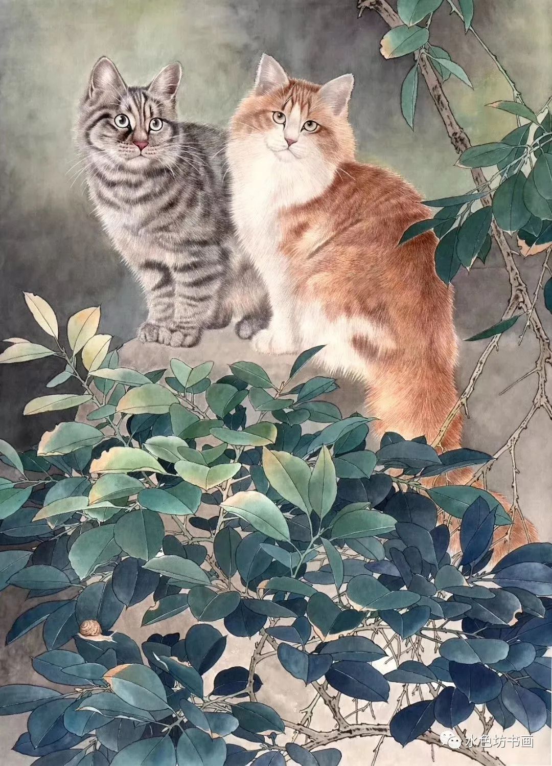 画家专栏 │王涛——实力画猫名家,栩栩如生,跃然纸上.