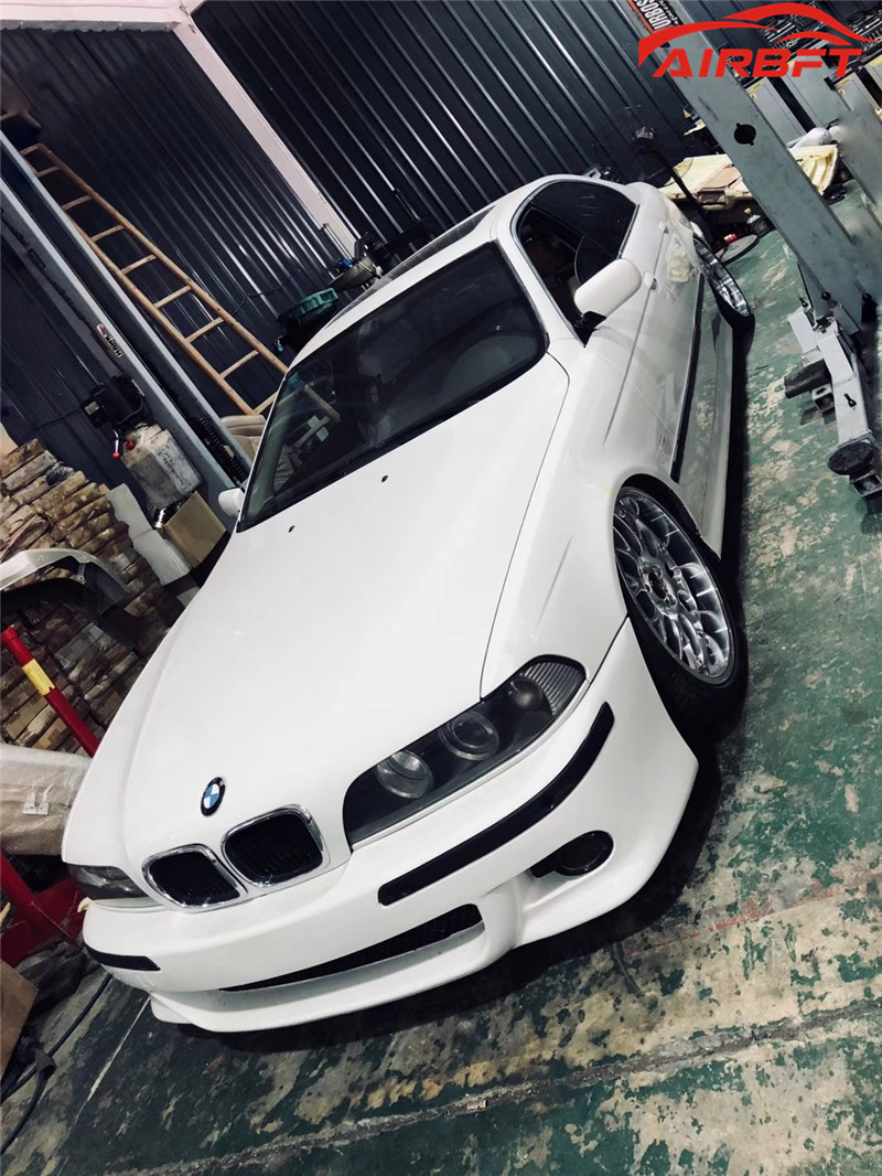 宝马e39改装案例airbft气动避震悬挂低姿态案例