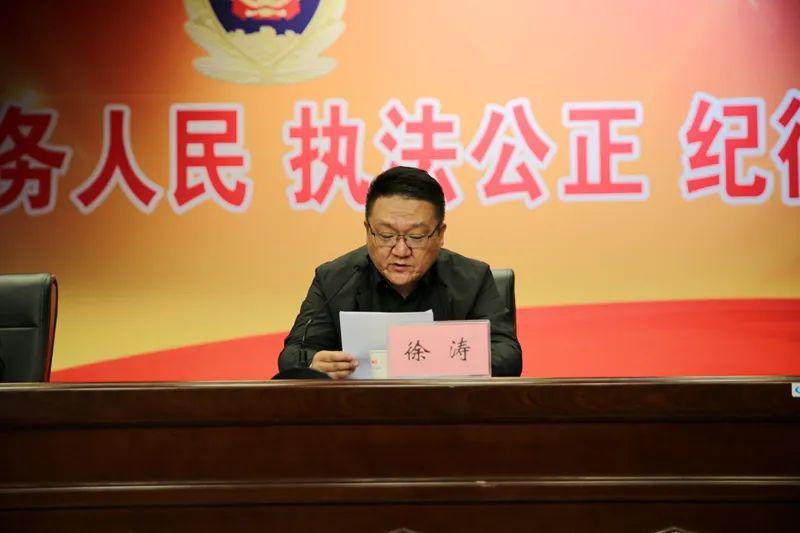 最后,昌吉市团委书记徐涛在讲话中对市局共青团工作给予肯定,并对青年
