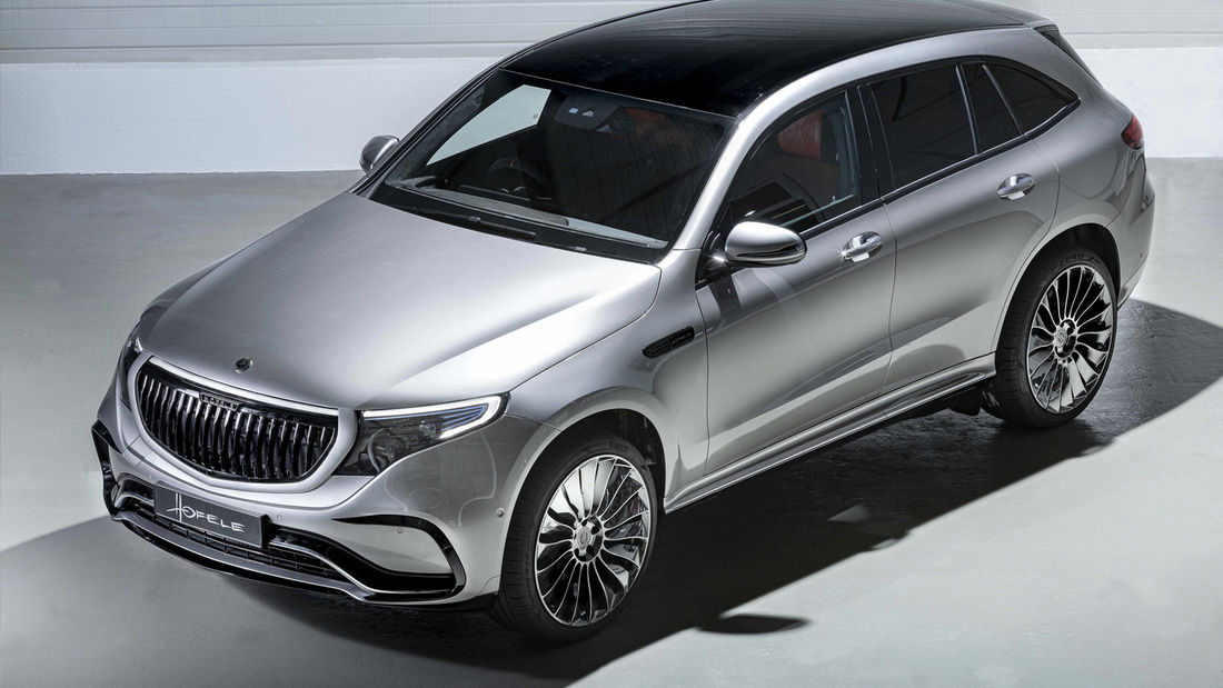 电动车改装典范黑标版奔驰eqc