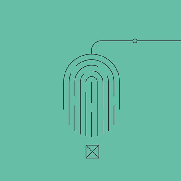 概括的图形涂鸦式的涂涂画画