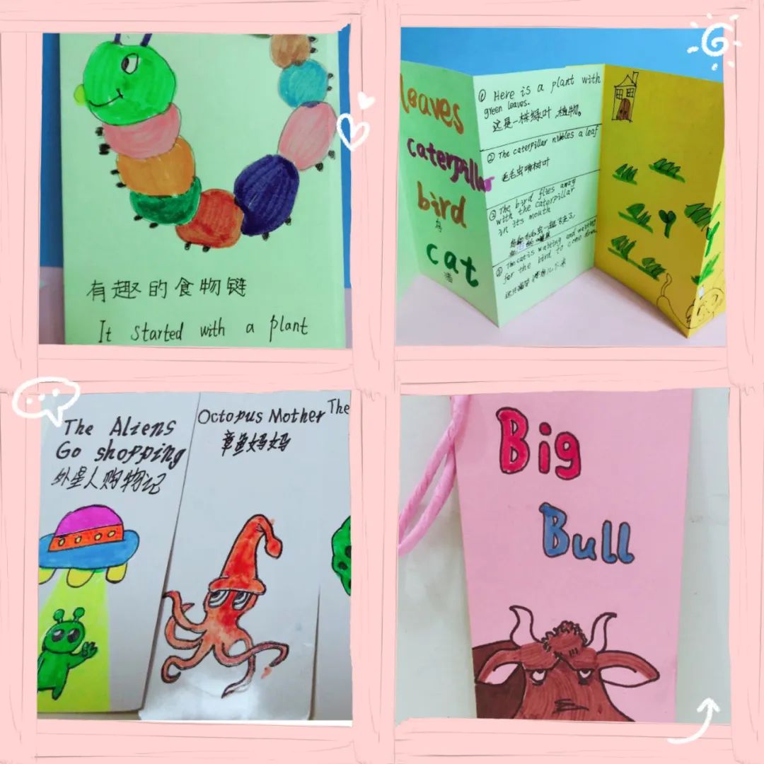 翻翻书,报纸袋,惠济区实验班小学的科林英语乐翻天!