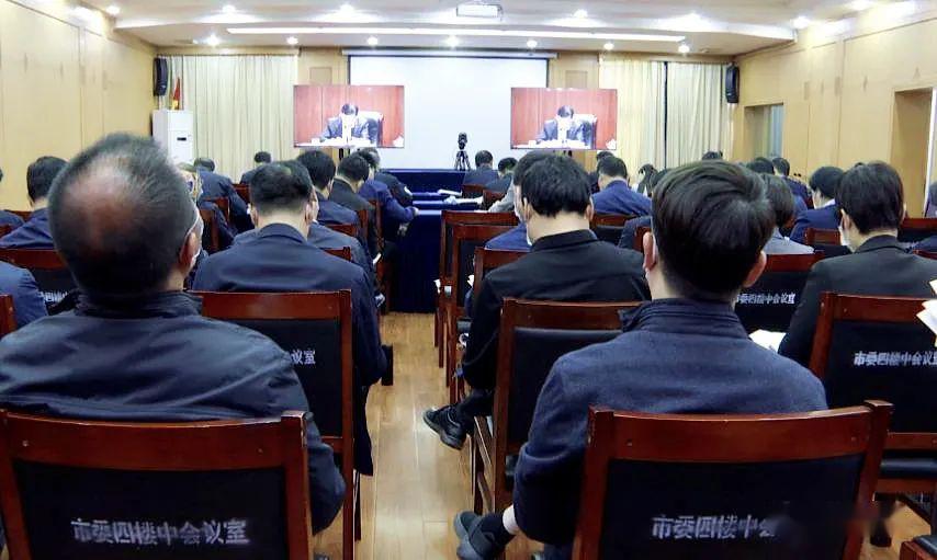 邢留印,赵炎利,任莉,胡晓林,市政府四级调研员张绍前,市委办公室常务