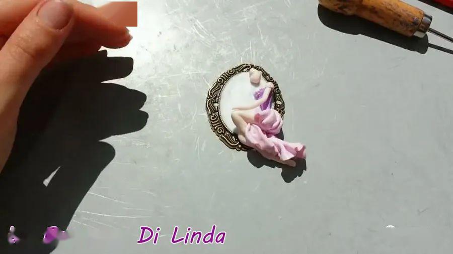 浅浮雕人像教程 | 长发公主_泥塑