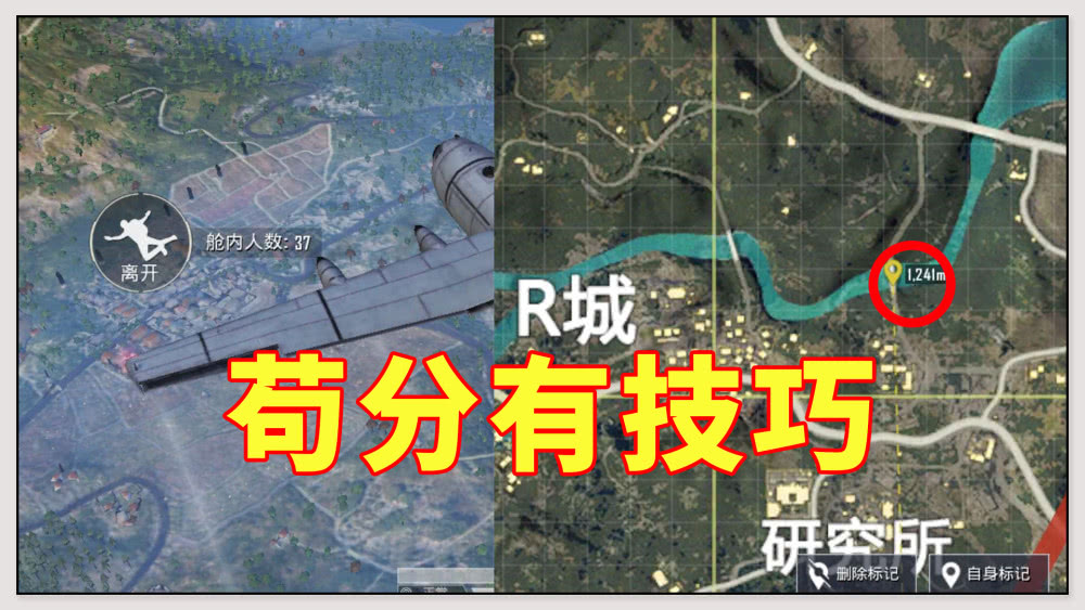 和平精英313场淘汰1人苟分还有技巧躲这里透视也难发现