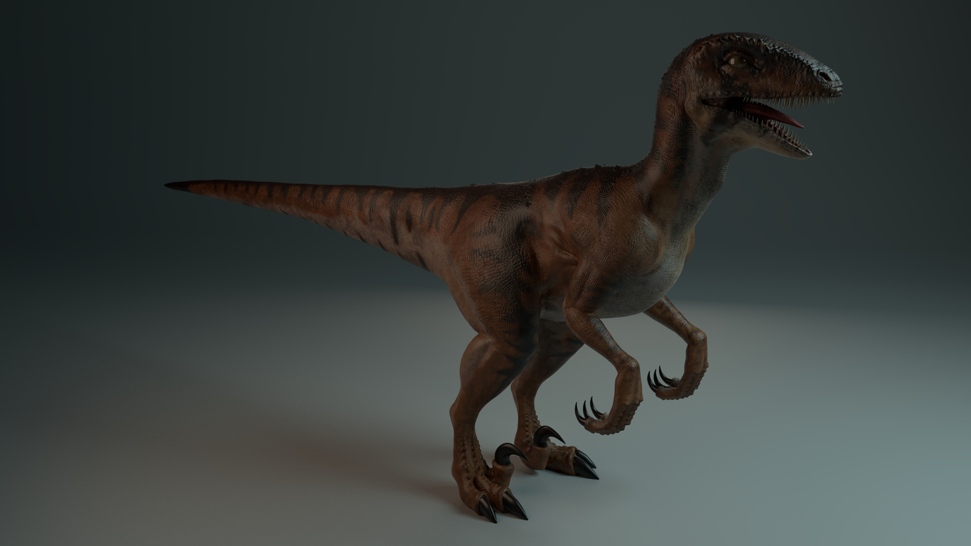 来一组恐龙的3d模型话说这恐龙是不是饿急眼了#游戏动漫# #3d建模