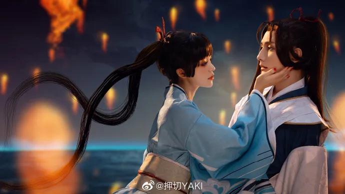 《阴阳师》67阿离&不知火,贺茂义心cos,网友直呼:绝美惊艳
