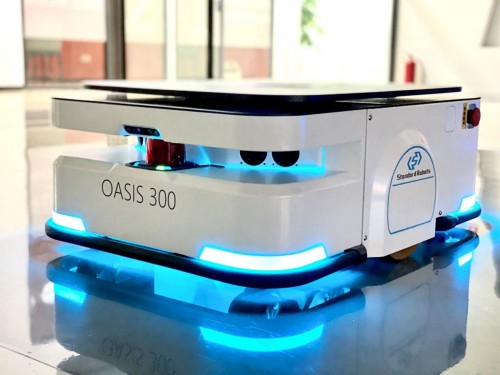 斯坦德机器人激光导航agv代名词