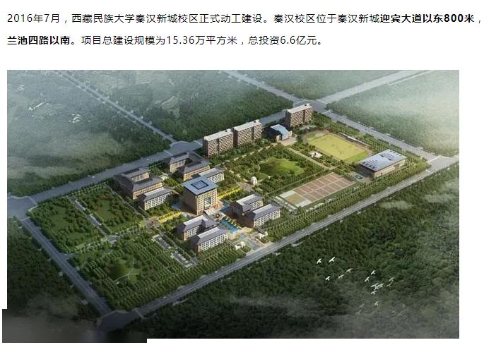 好消息!西藏民族大学新校区亮相