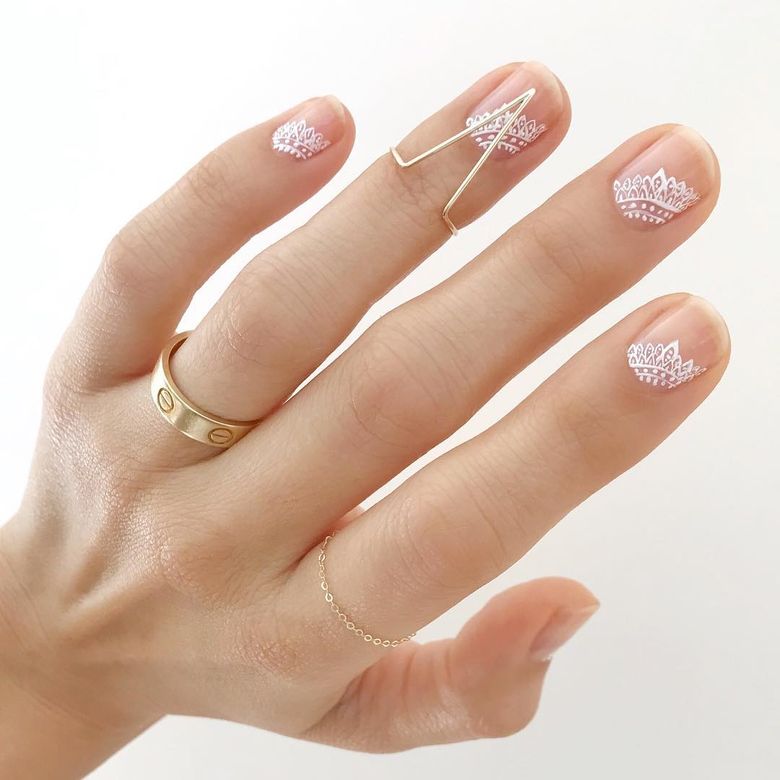 新娘美甲灵感美国美甲师betinagoldstein的15款梦幻指甲造型