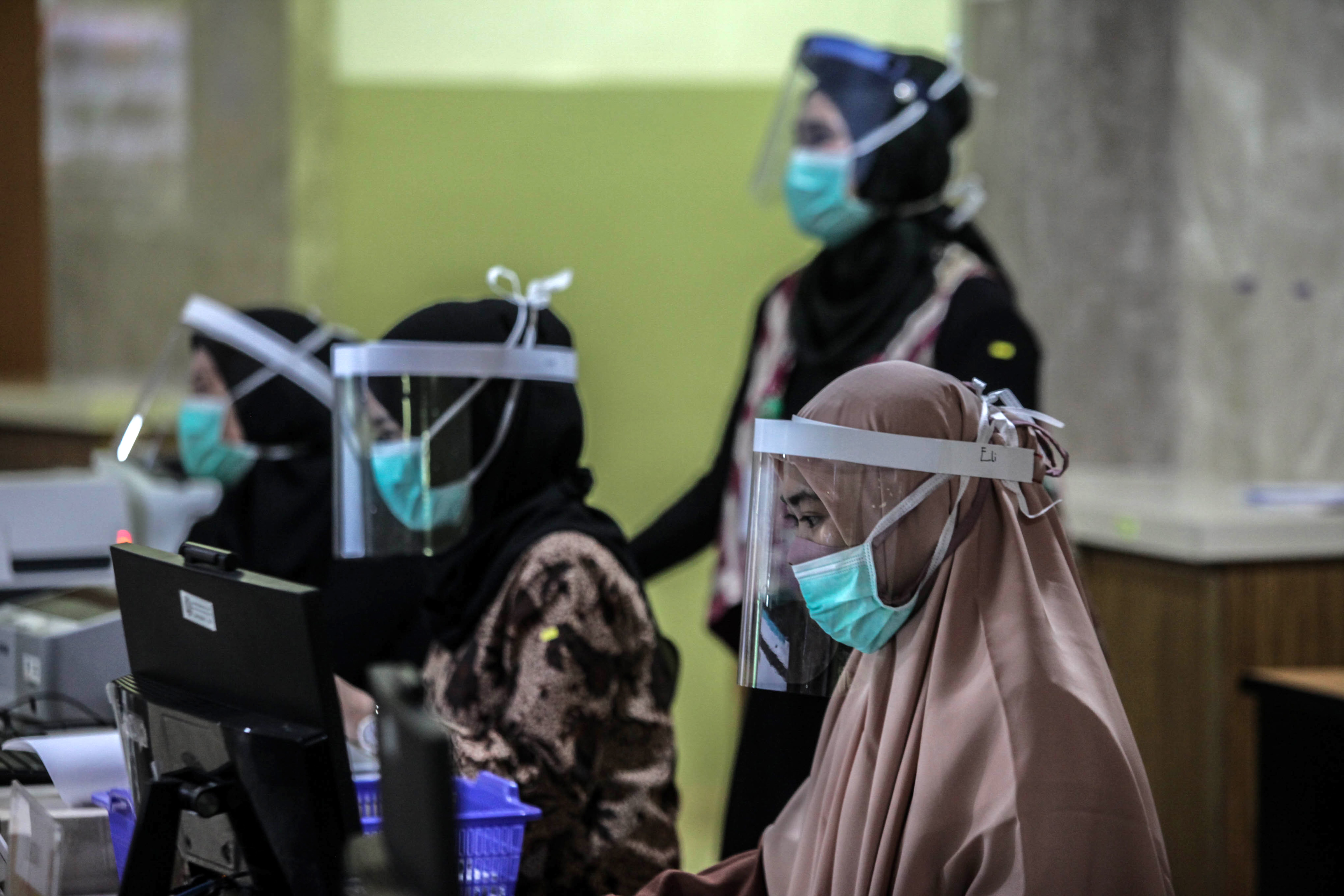 印度尼西亚疫情图片