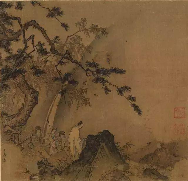 带有诗意的宋代山水画格调
