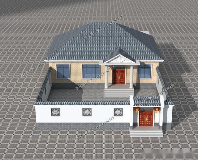 18款私人定制别墅三合院大欧式都有光看效果图就美呆了