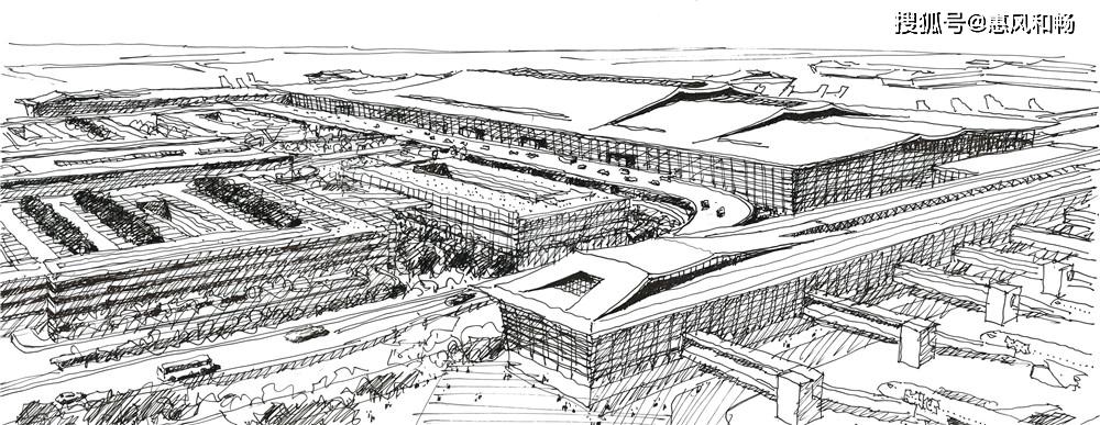 西安咸阳国际机场三期扩建工程东航站楼及综合交通中心设计建筑专业
