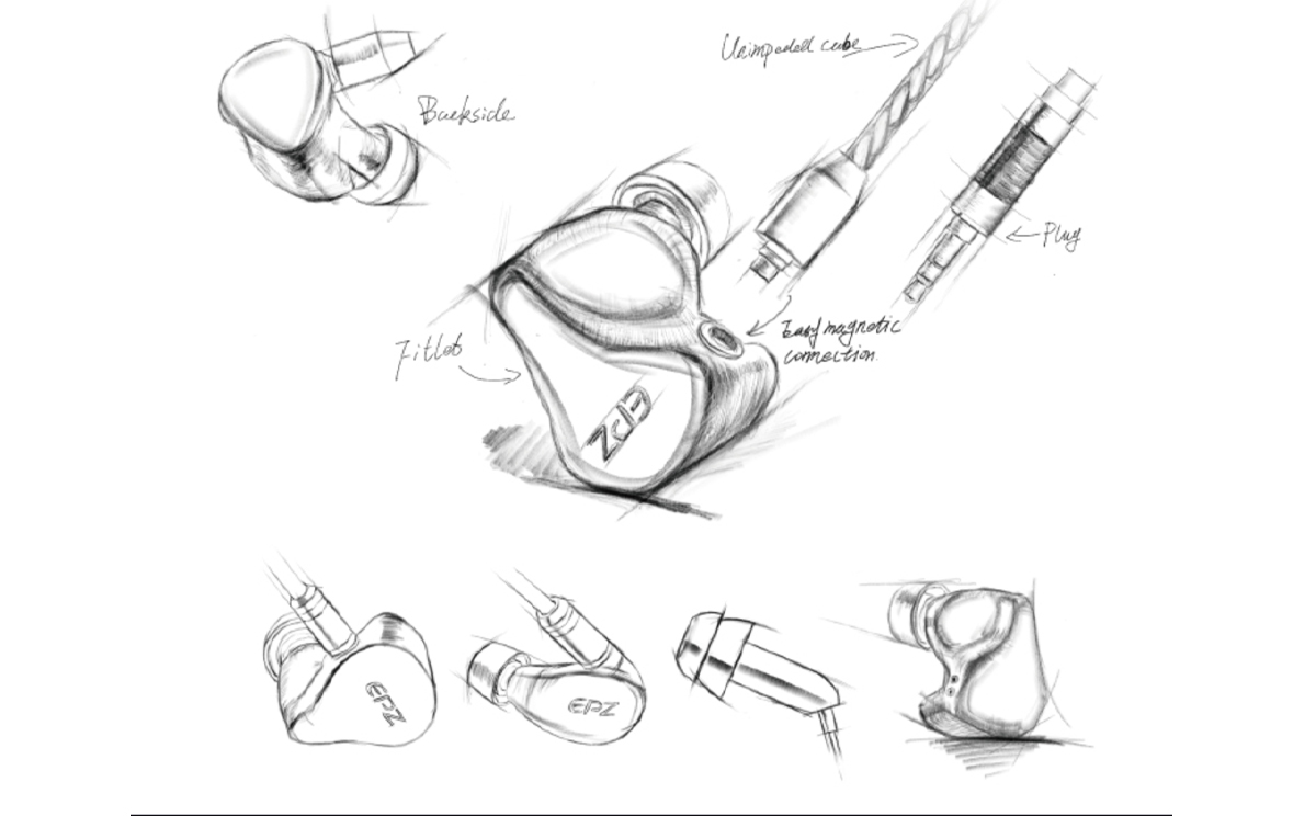 epz-620六单元动铁重低音入耳式|epz耳机