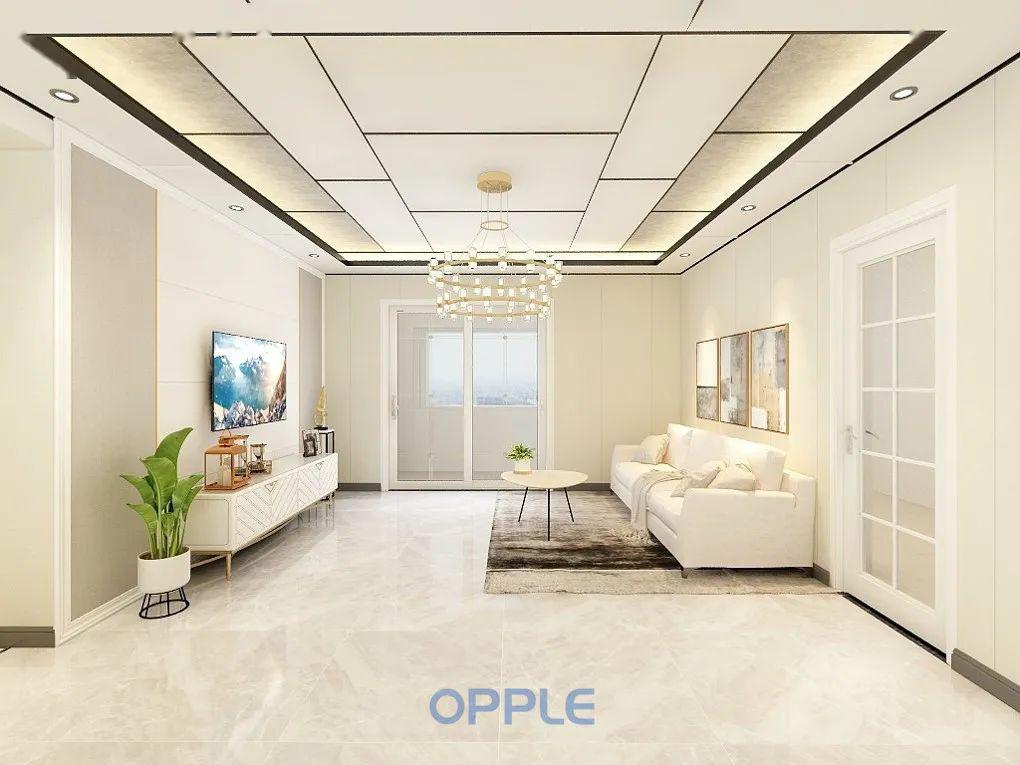 opple集成墙面设计案例分享现代简约系2例