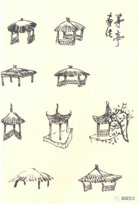亭的画法