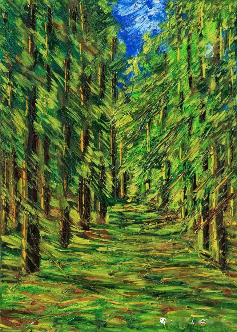 大众艺术网:融合,从抽象到风景自然 —— 德国画家卡尔 · 卡罗尔