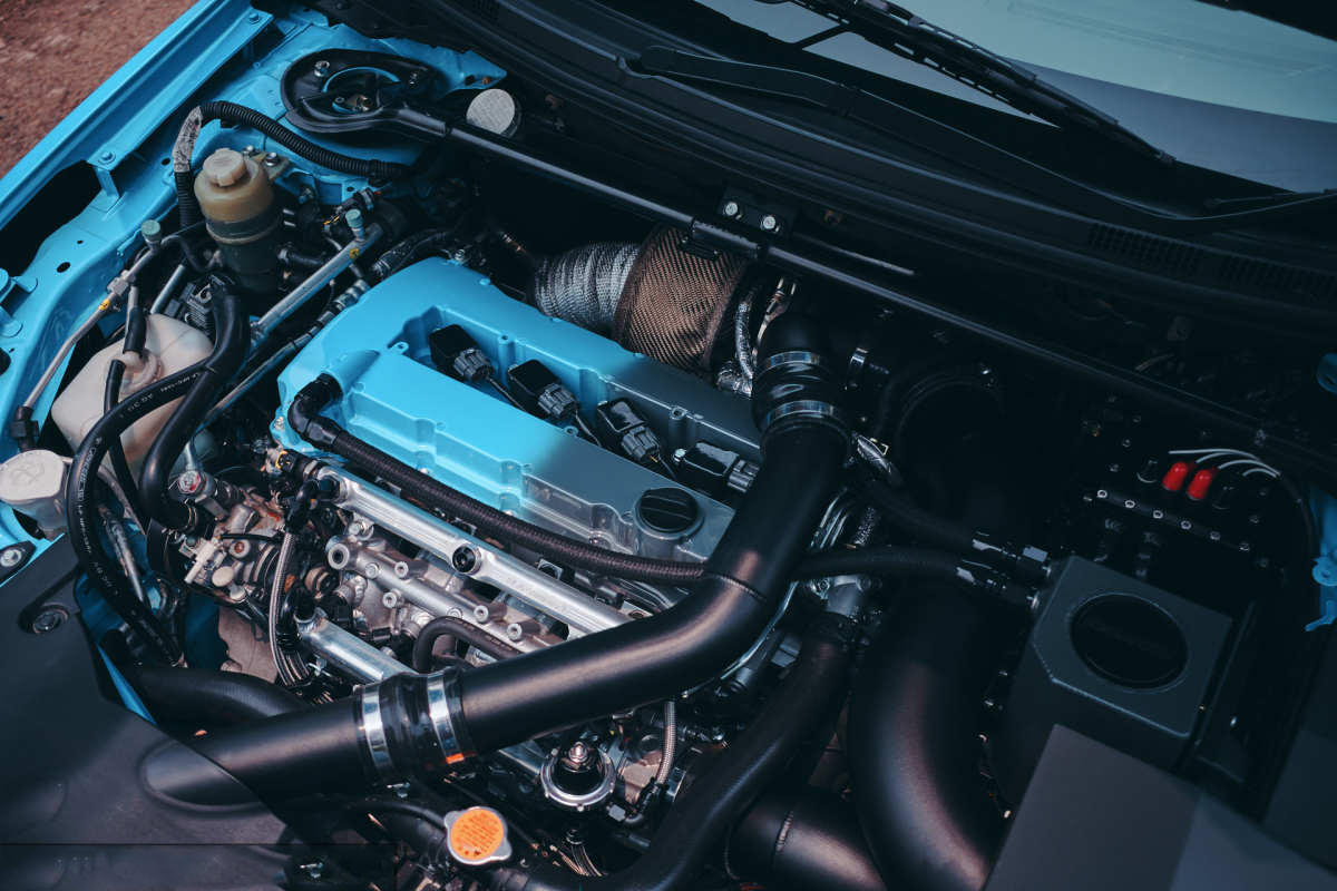 在此全新构建之前,将evo升级为400hp软件包,发动机设置一直保持良好