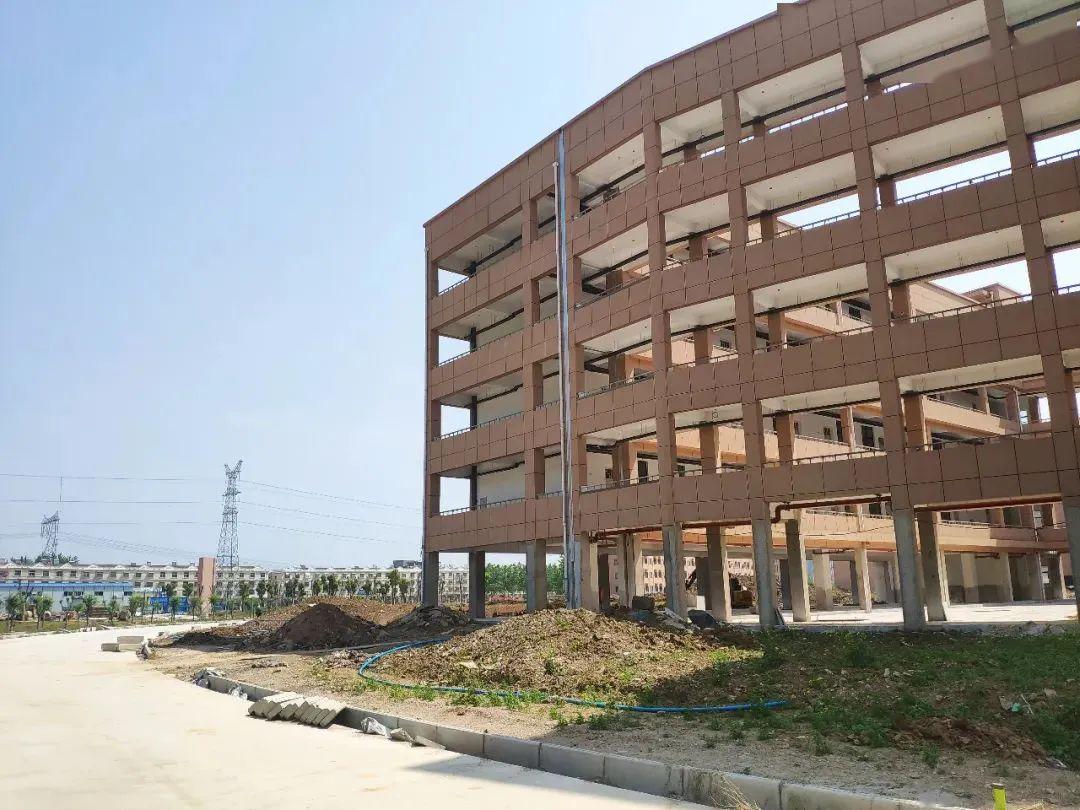 汉川二中迁建最新进展图文报道现已