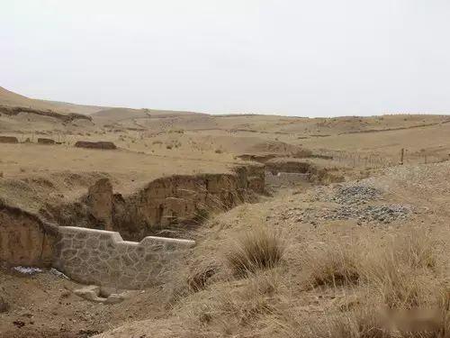 谷坊 黄土高原图片