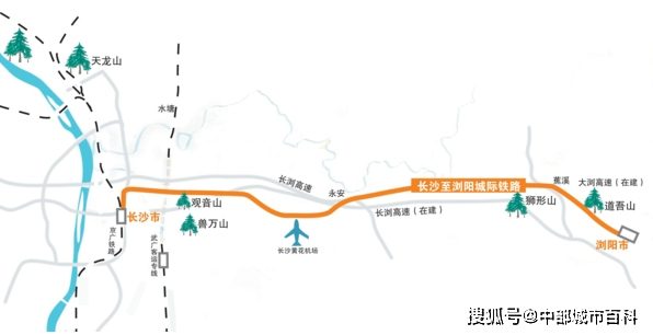 长浏快线除长谭西城际已确定采用地铁3号线同车同轨延长外,规划中的