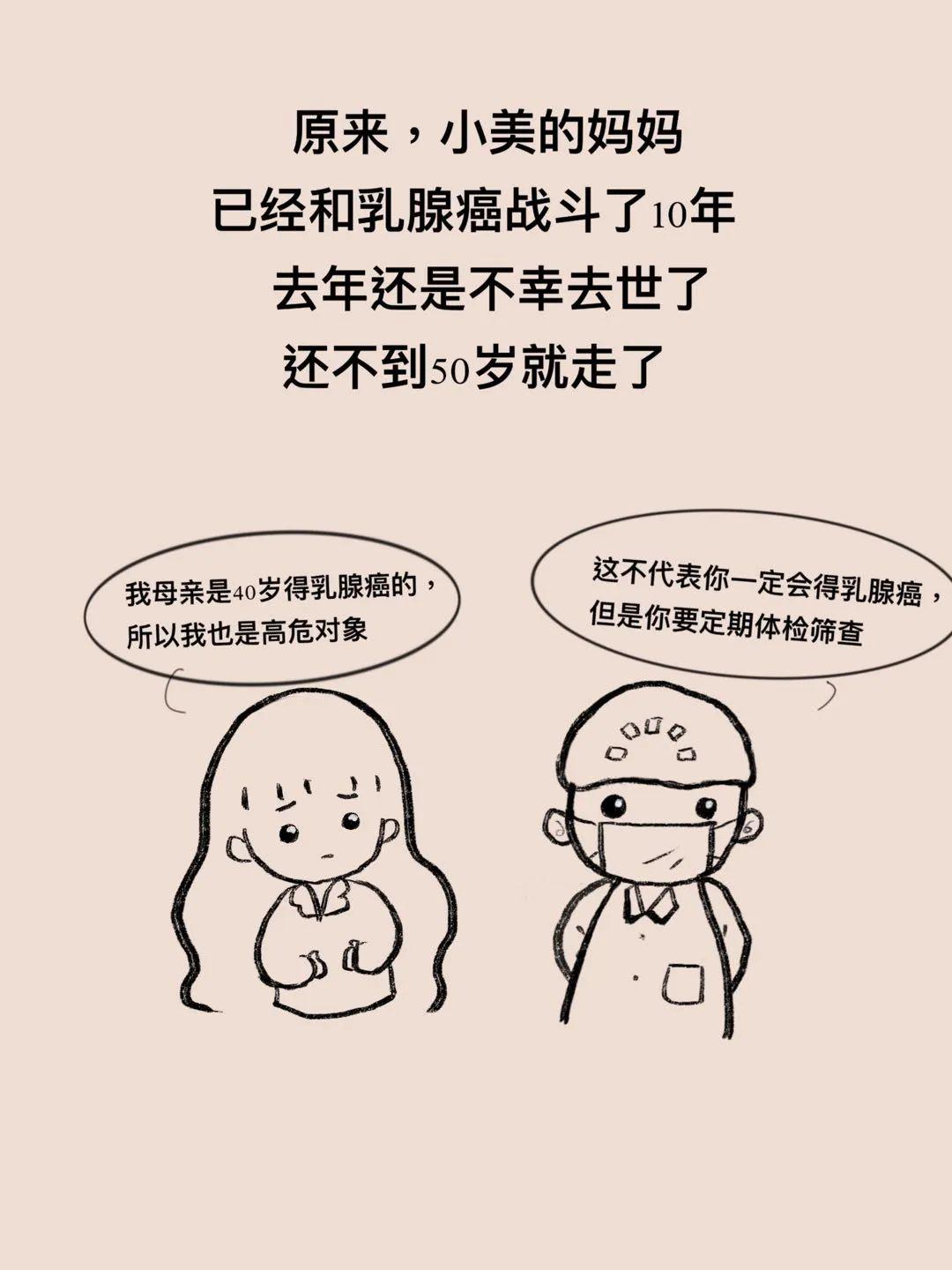 小美的烦恼丨肿瘤防治宣传周乳腺癌的预防和筛查