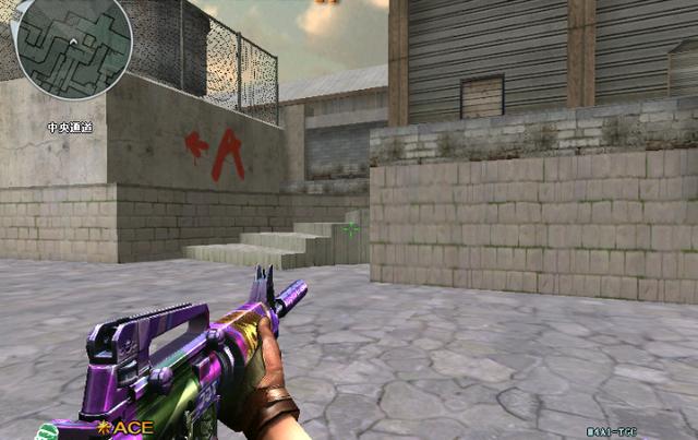 m4a1-silencer-turtle shell玄武系列,7周年纪念版,这种橙色7皮肤的