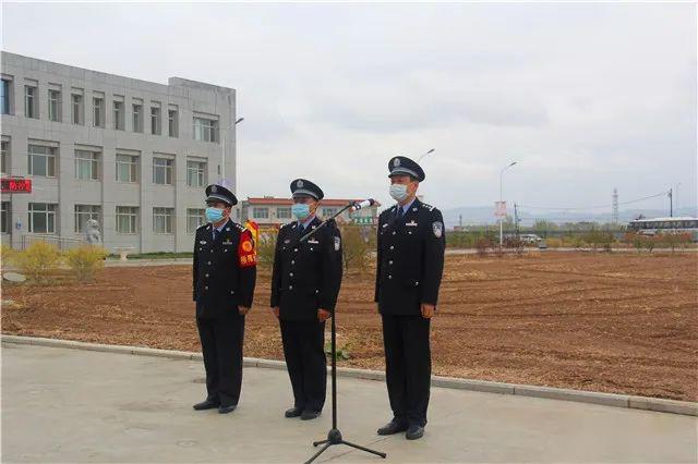固原监狱举行战疫执勤换防交接仪式