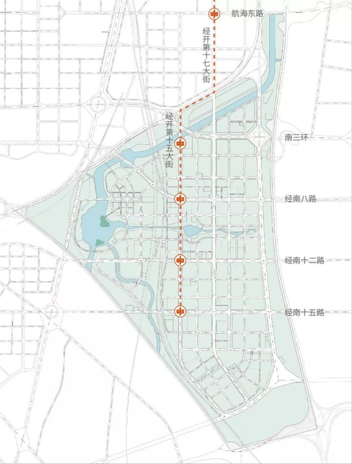 鄭州除北龍湖外,第二個改善區域濱河國際新城,cld生活休閒區_東新區