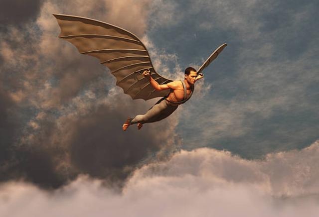 如果人类没事干就挥动双手假装飞100万年后会不会进化出翅膀