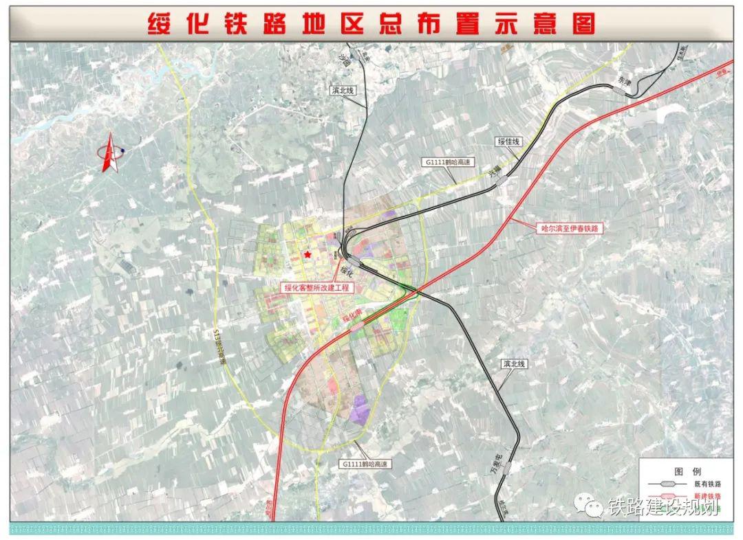 慶安高鐵南站位置示意圖