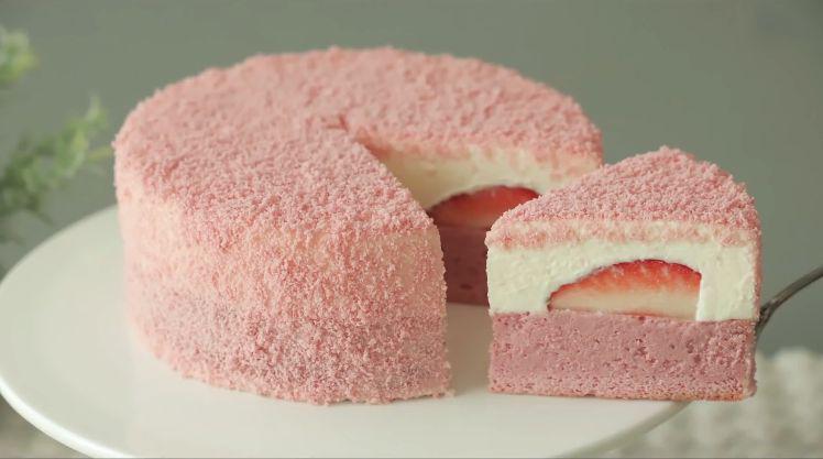 让你少女心炸裂的粉色芝士蛋糕三种口味好吃到哭